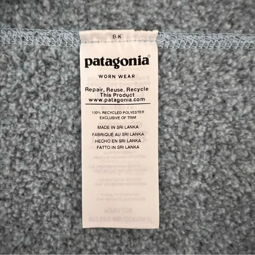 Patagonia Better Sweater 1/4 Zip Pullover Size Medium - Picture 7 of 10